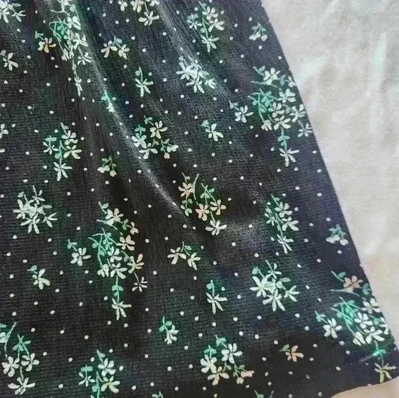 Womens, large, Vanilla Star, short, black, floral, stretchy dress - Picture 6 of 13